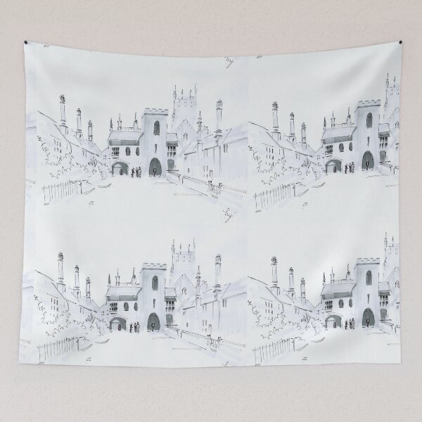 Item preview, Vicars Close in Well Somerset Drawing designed and sold by MikeJory.