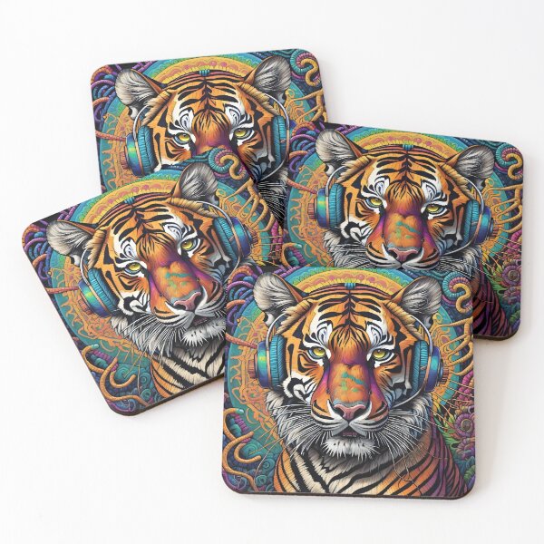 Item preview, Tiger Music designed and sold by PSYStickersAUS.