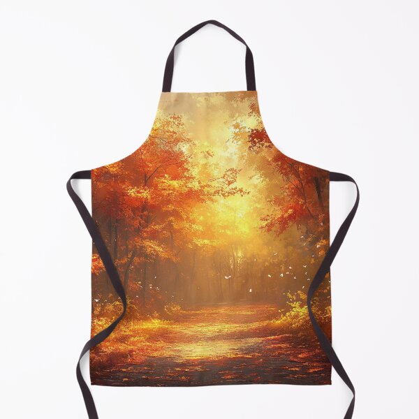 Item preview, Autumn forest at dawn designed and sold by Maddrick.
