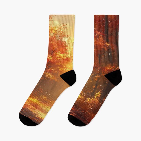 Item preview, Autumn forest at dawn designed and sold by Maddrick.