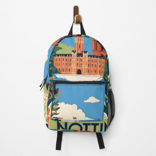 Item preview, Nottingham United Kingdom Vintage Travel Tourism designed and sold by TravelersGems.