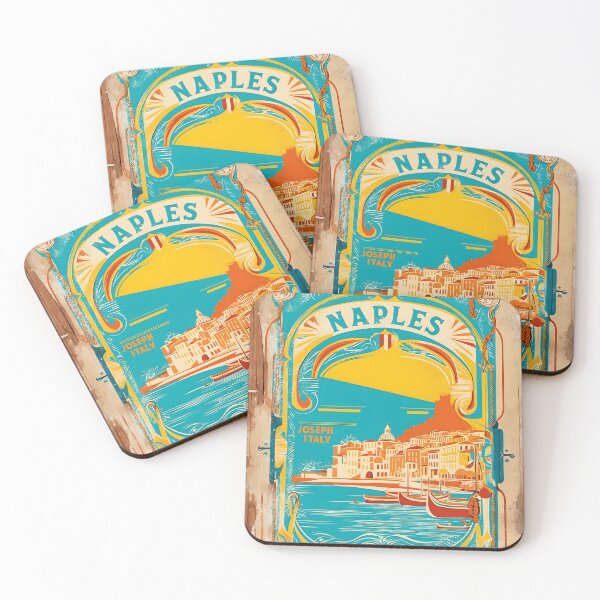 Item preview, Naples Italy Vintage Travel Tourism  designed and sold by TravelersGems.