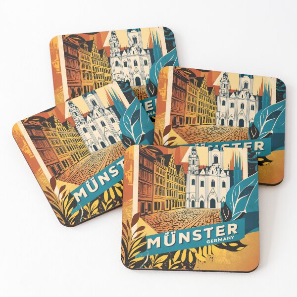 Item preview, Munster Germany Vintage Travel Tourism  designed and sold by TravelersGems.