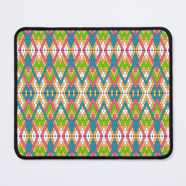 Item preview, Heart shape, fabric pattern, silk pattern, icat pattern, beautiful and modern, suitable for every lifestyle. designed and sold by ThawanTarnnoy.