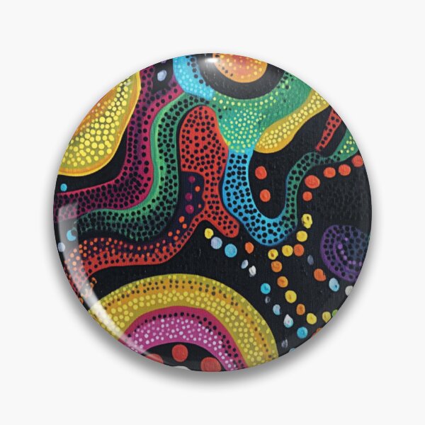 Item preview, Aboriginal Inspired Dot Art - Manifestation designed and sold by GrinGalore.