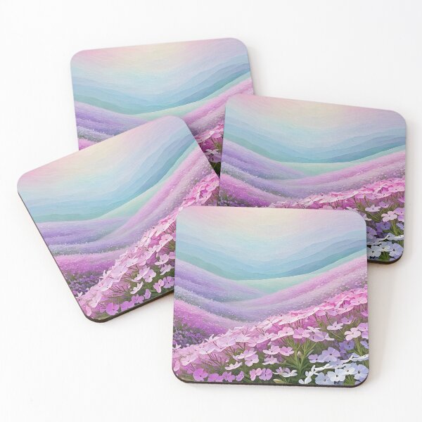 Item preview, Colorful Vibrant Blooming Meadow Flowers designed and sold by Prints and Lifestyle.
