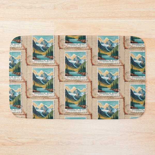 Item preview, Wrangell St Elias Alaska National Park Postcard Vintage Retro Travel designed and sold by TravelPostcardGems.