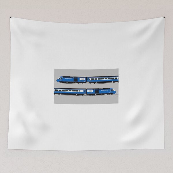 Item preview, Blue pullman HST designed and sold by TrainFanatic.