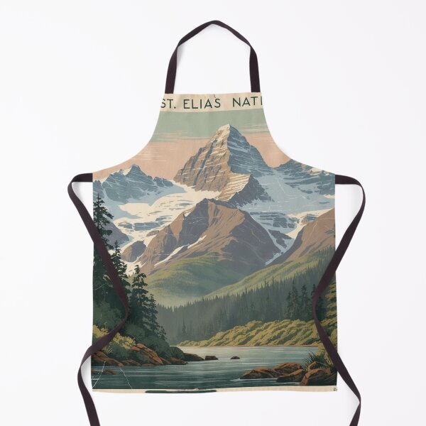 Item preview, Wrangell St Elias Alaska National Park Postcard Vintage Retro Travel designed and sold by TravelPostcardGems.