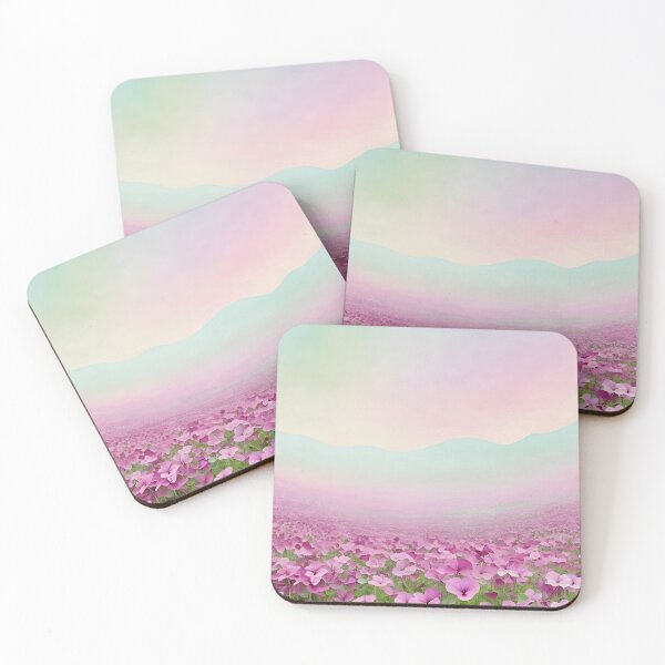 Item preview, Colorful Vibrant Blooming Meadow Flowers Pink designed and sold by Prints and Lifestyle.