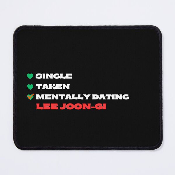 Item preview, Mentally Dating Lee Joon-gi - White Fonts designed and sold by Itsheartshop.