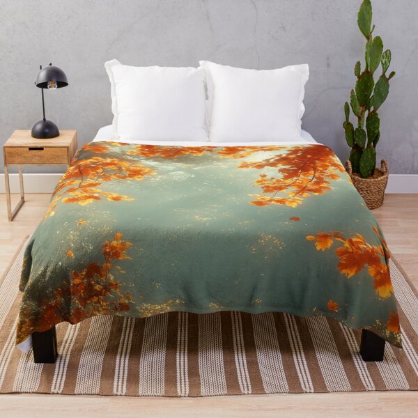 Item preview, Autumn forest bathed in the sun designed and sold by Maddrick.