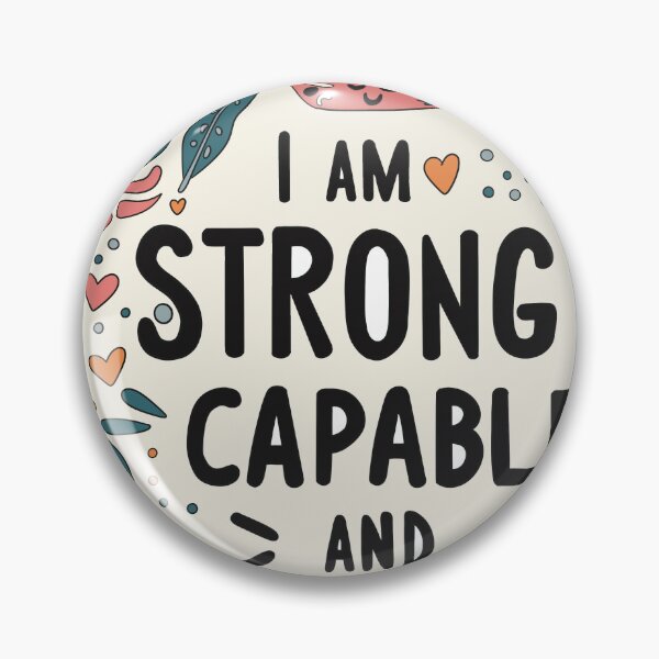 Item preview, I am strong  designed and sold by grow gently studio.