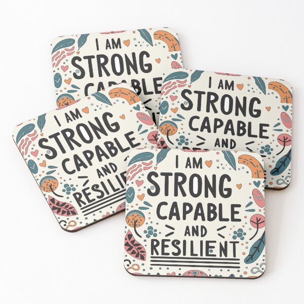 Item preview, I am strong  designed and sold by grow gently studio.