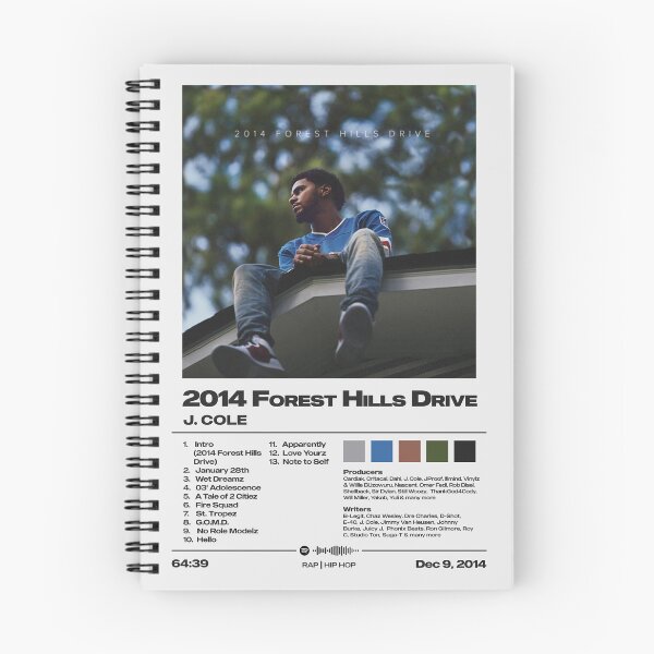 Item preview, 2014 Forest Hills Drive by J.Cole Album Poster designed and sold by FourthWall Prints.