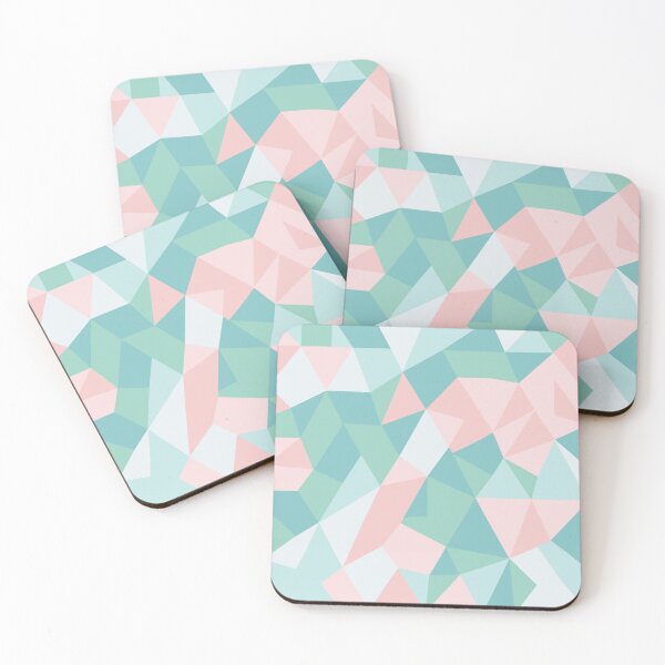 Item preview, A design of a camouflage with pastel tones- light blue, pink, and mint green. designed and sold by HEMRO.