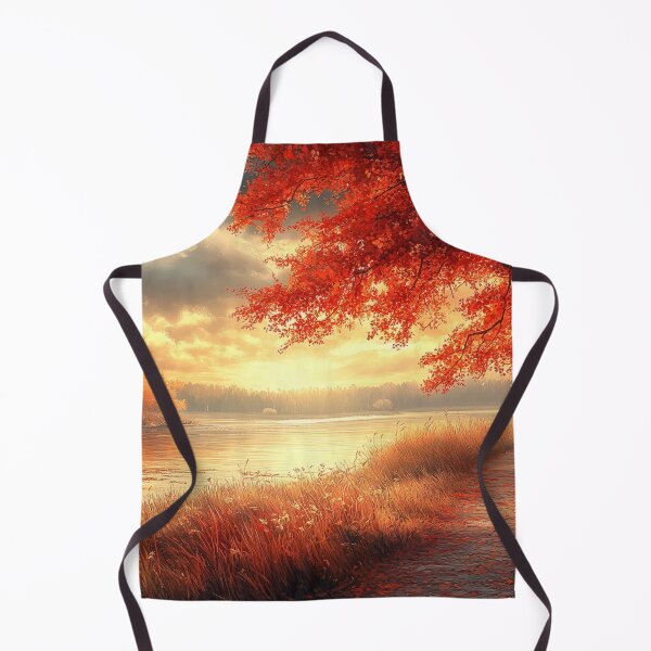 Item preview, Autumn river at dawn designed and sold by Maddrick.