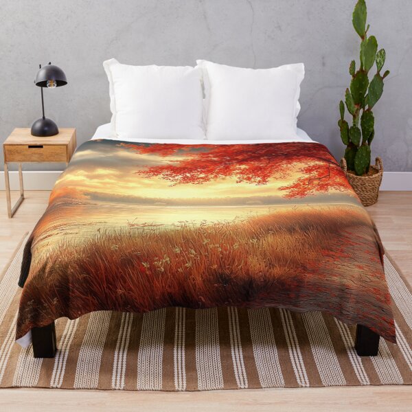 Item preview, Autumn river at dawn designed and sold by Maddrick.