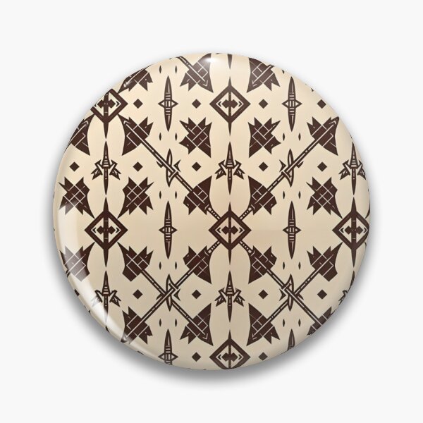 Item preview, Crossed spears motif large designed and sold by Euriruben.