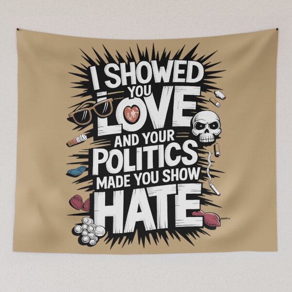 Item preview, Rebel Mural: Dynamic Blackout Art with Powerful Message designed and sold by MakeIt-Tee-See.