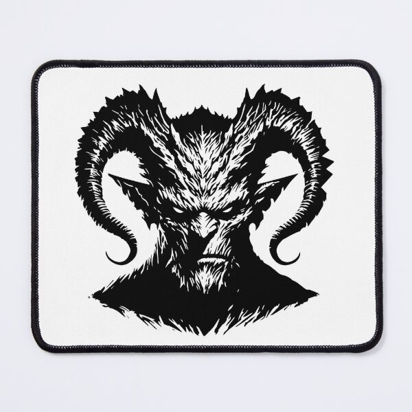 Item preview, The Horned Darkness: Artwork by Kartick Dutta | demon devil t-shirt designed and sold by KARTICK DUTTA.
