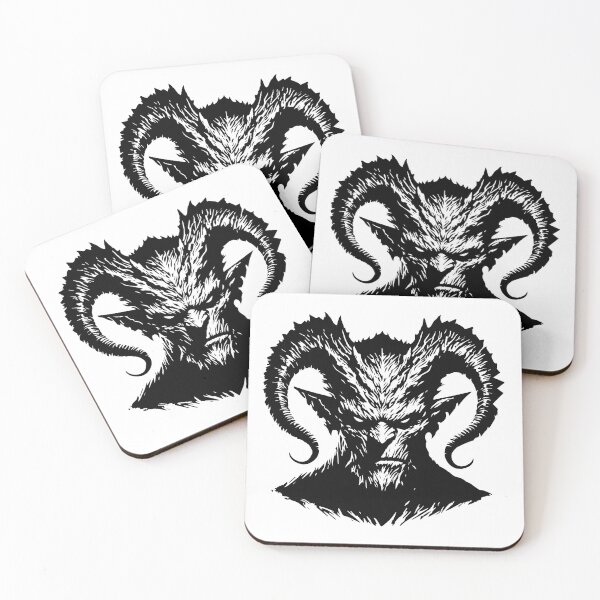Item preview, The Horned Darkness: Artwork by Kartick Dutta | demon devil t-shirt  designed and sold by KARTICK DUTTA.