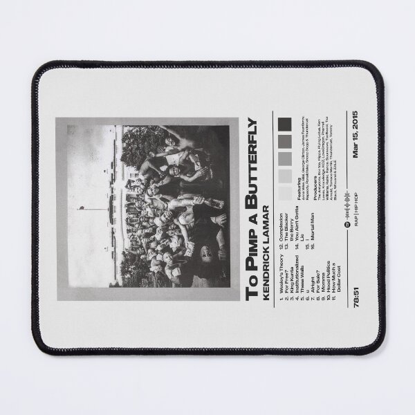 Item preview, To Pimp a Butterfly by Kendrick Lamar Album Poster designed and sold by FourthWall Prints.