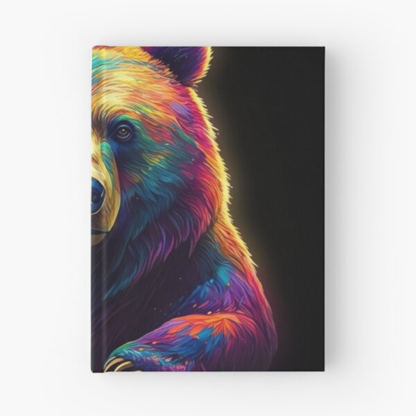Item preview, Rainbow Bear designed and sold by LevonsCrazyArt.