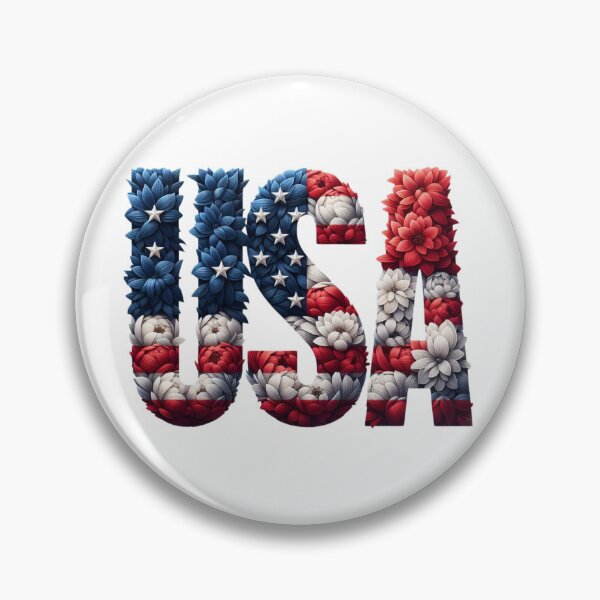 Item preview, Estados Unidos, Flor, Bandera estadounidense designed and sold by deniz kaya.