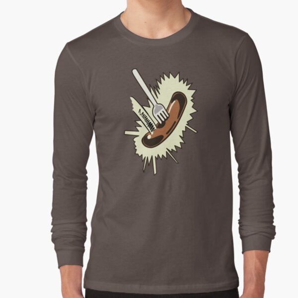 Unexpected Sausage Long Sleeve T-Shirt