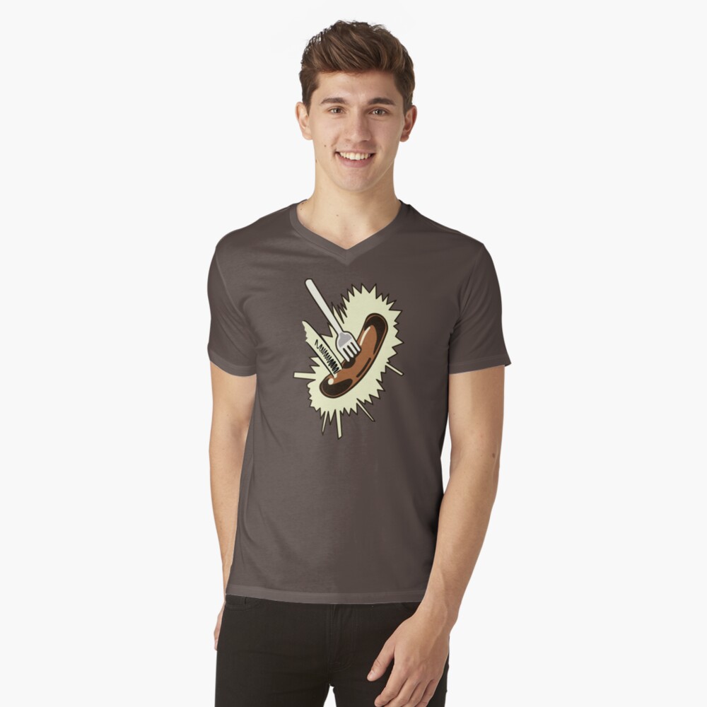 Item preview, V-Neck T-Shirt designed and sold by brianftang.