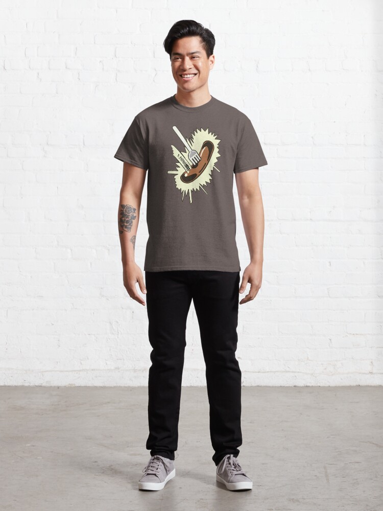 Alternate view of Unexpected Sausage Classic T-Shirt