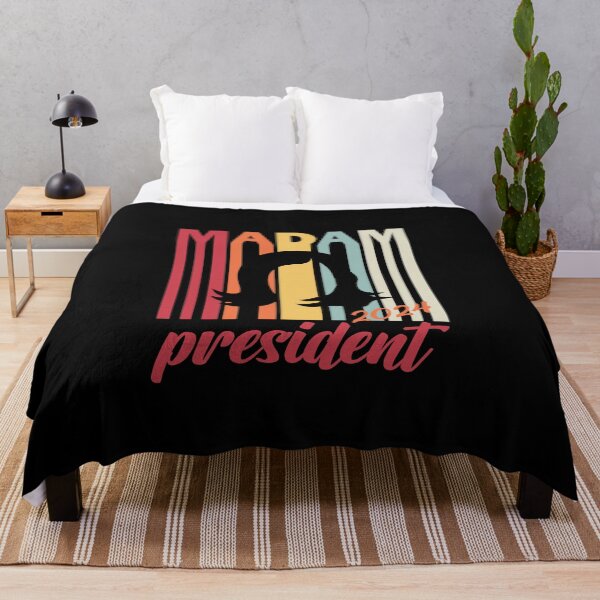 Item preview, Madam President Kamala Harris 2024 Colorful Funny Political T-Shirt designed and sold by Hema Thilakaratne.