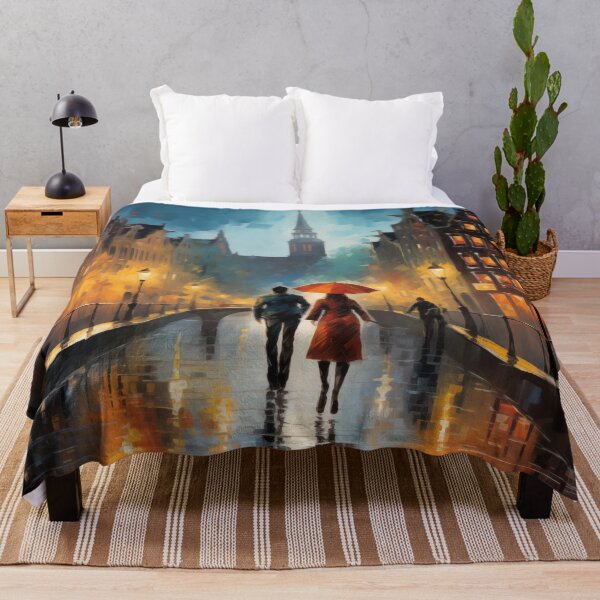Item preview, Couple In The Rain In Amsterdam designed and sold by Rtymer.
