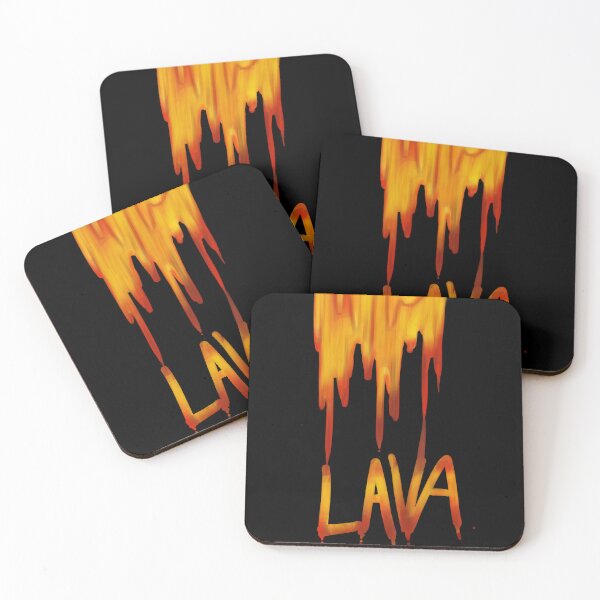 Item preview, The falling Lava Text designed and sold by Wish Design.