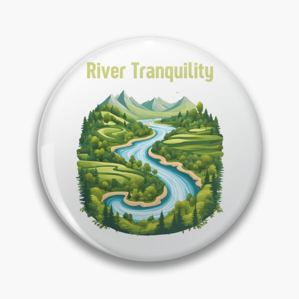 Item preview, River Nature Landscape designed and sold by Creastore.