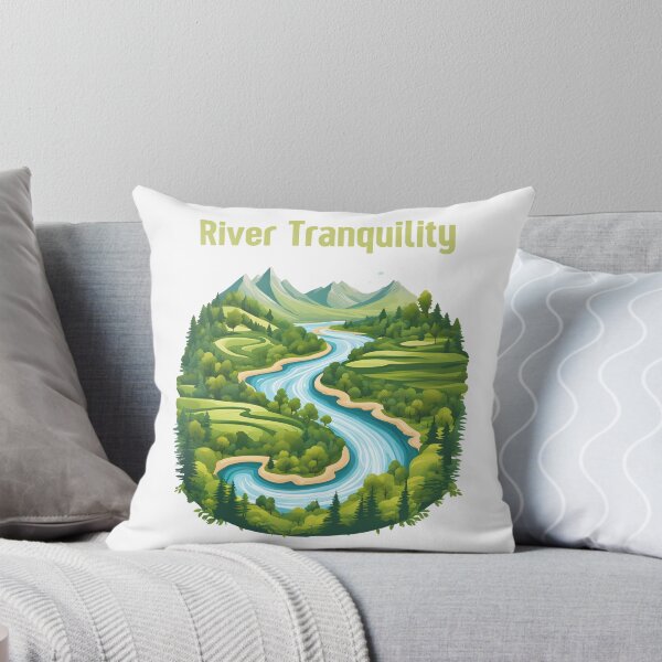 Item preview, River Nature Landscape designed and sold by Creastore.