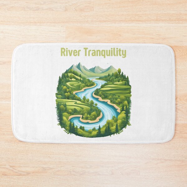 Item preview, River Nature Landscape designed and sold by Creastore.