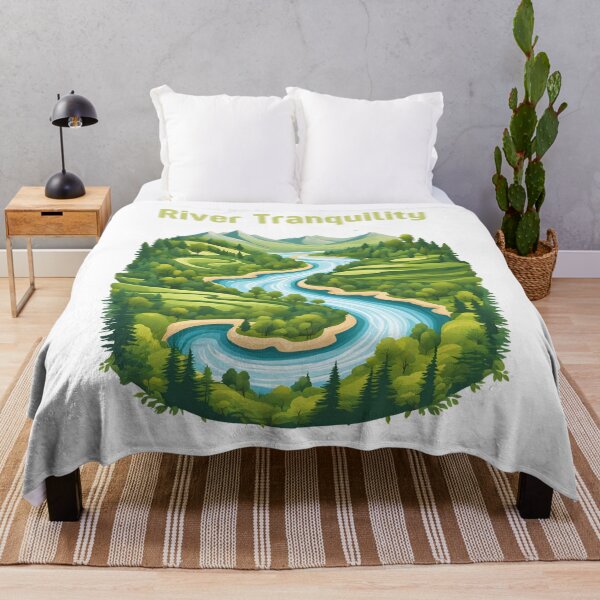 Item preview, River Nature Landscape designed and sold by Creastore.