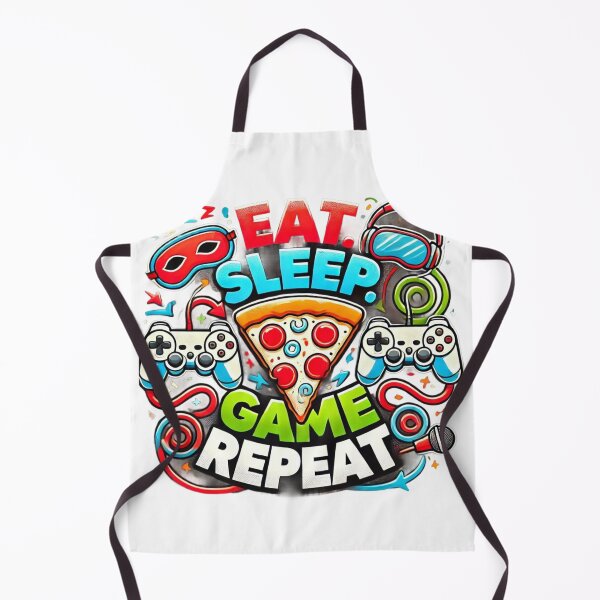 Item preview, Eat Sleep Game Repeat designed and sold by deniz kaya.