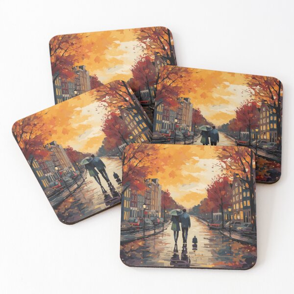 Item preview, Couple In The Rain In Amsterdam designed and sold by Rtymer.