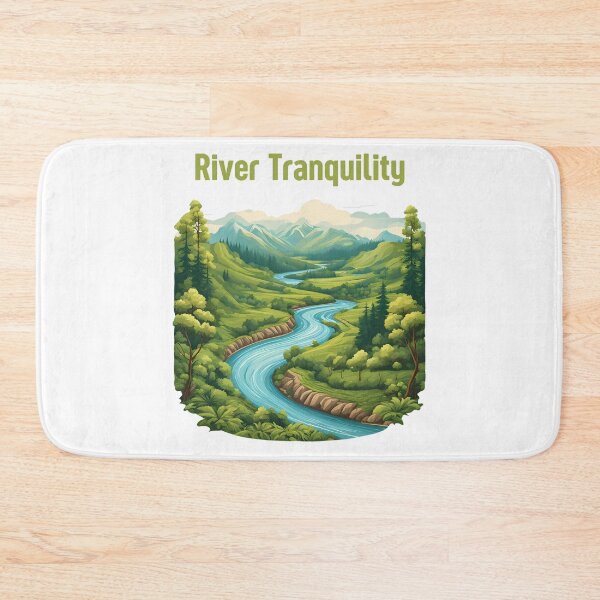 Item preview, River Landscape designed and sold by Creastore.