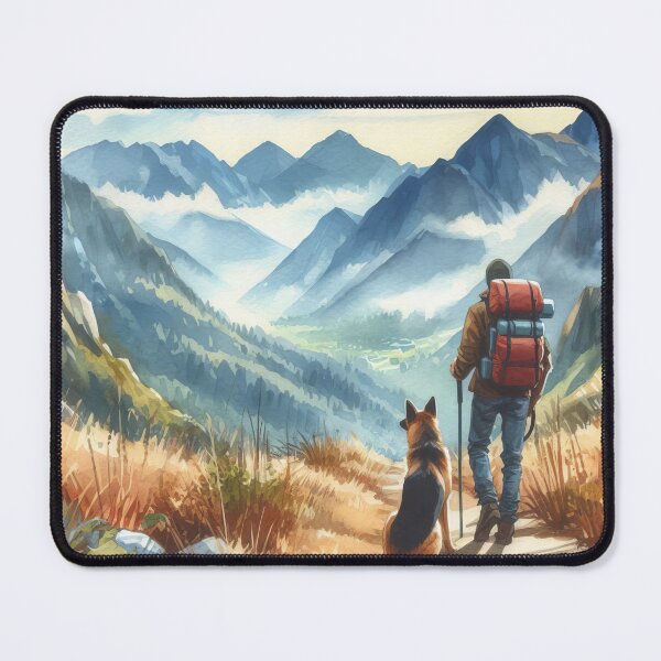 Item preview, Valley Vistas A Watercolour Walk in the Mountains designed and sold by ArtComixHaven.