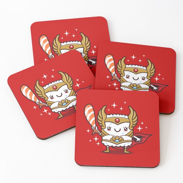 Item preview, Cute Kawaii Superhero Sushi 80's Tv Cartoon designed and sold by BoggsNicolasArt.