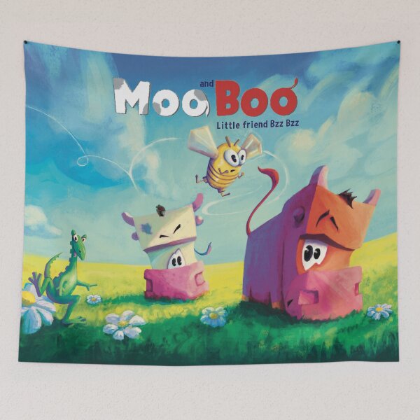 Item preview, Moo and Boo, Little friend Bzz Bzz designed and sold by mooandboobook.