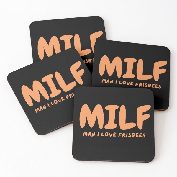 Item preview, MILF- Man I love frisbees designed and sold by 2Cheesy4U.