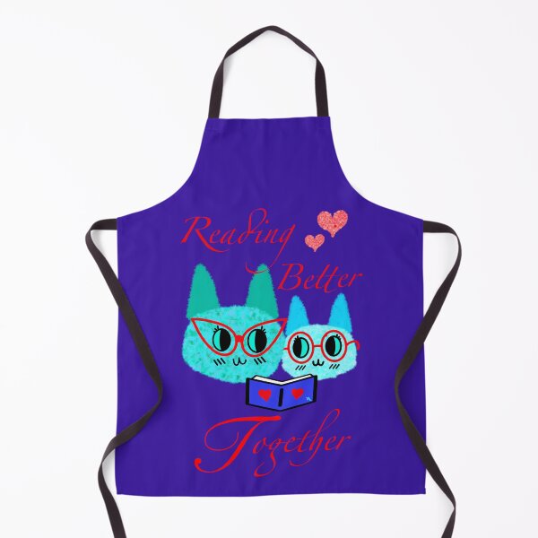 Item preview, Fuzzy Cats Reading Better Together designed and sold by chowlet.