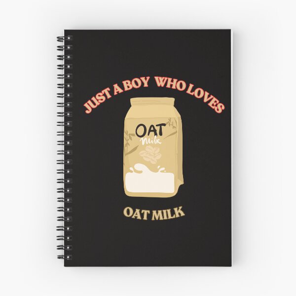 Item preview, Just A Boy Who Loves Oat Milk designed and sold by MichalWeider.