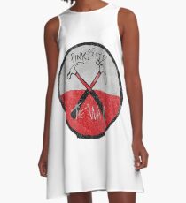 Pink Floyd The Wall watercolour A-Line Dress
