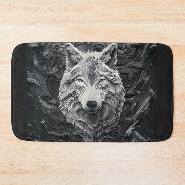 Item preview, FEARLESS ALPHA WOLF ART designed and sold by NikoDeeko.